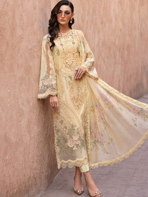 Maria B Luxury Lawn 2025 - 9A