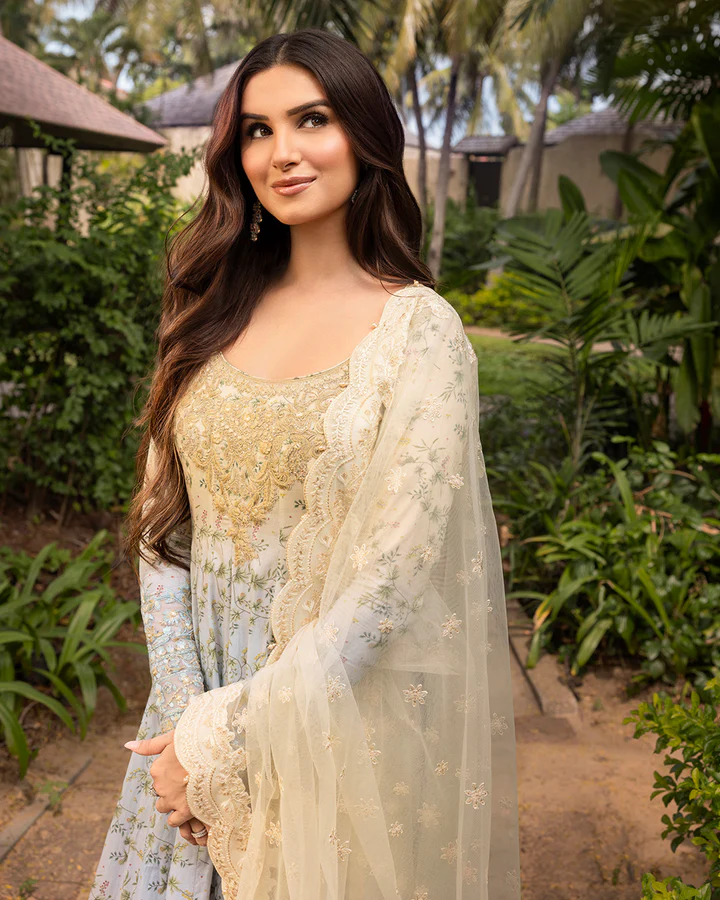 Faiza Saqlain- Freesia Luxury Lawn - Image 2