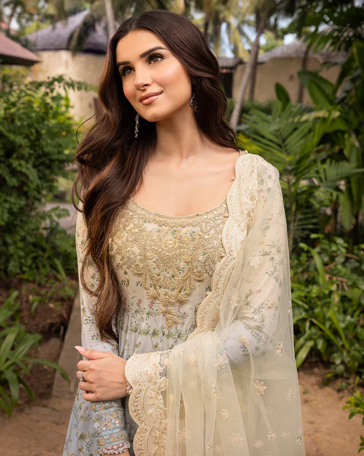 Faiza Saqlain- Freesia Luxury Lawn - Image 6