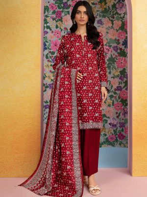 Nishat-3 Piece - Printed Suit -