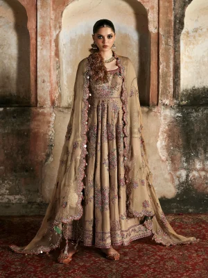 Hussain Rehar Luxury Wedding Edition Hit Code Mahvash Skin Brown