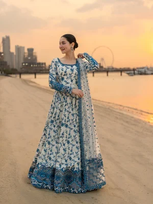 Faiza saqlain Luxury Lawn 2026 Hit Code jehona