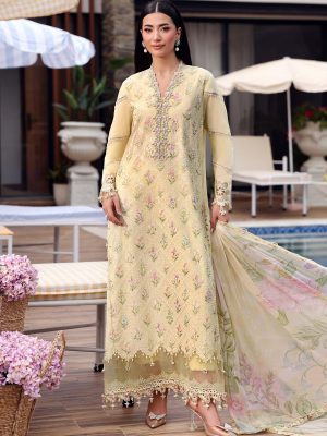 Mprints 2026 | Embroidered Lawn Suit | MPT-3001-A
